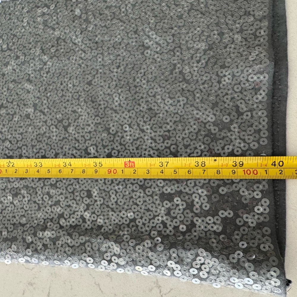 Express Gray sequin Knit pants size XS/TP - Picture 3 of 6